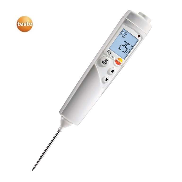 德图testo106插入式食品温度计testo 108-2防水型食品温度仪