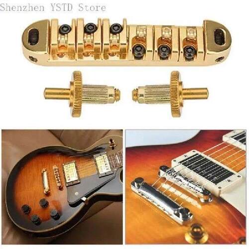 Electric Guitar Rollers Saddle Bridge Tune O-Matic Studs