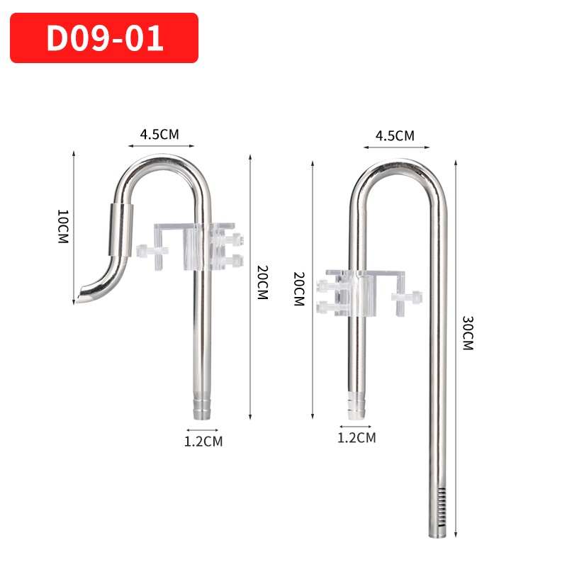 除鱼缸水管器不锈钢过滤缸桶除进出水草不锈钢油膜水口进出油膜