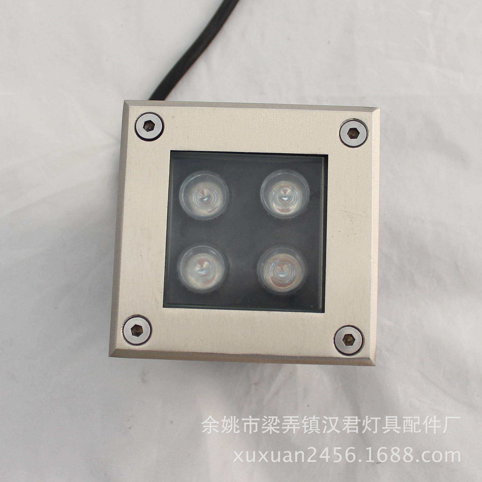 100*100 LED方形地砖灯 方形地埋灯