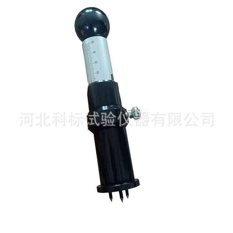 塑胶跑道面层三针测厚仪塑胶跑道三针厚度仪三针测厚仪厚度仪
