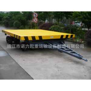 工矿平板拖车非标定制0吨重型牵引运输平板拖车工具车
