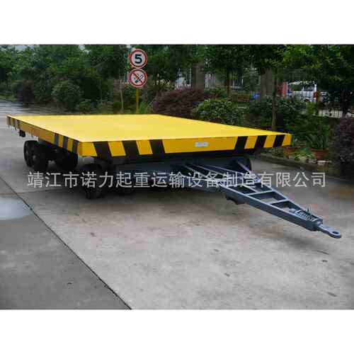 工矿平板拖车非标定制0吨重型牵引运输平板拖车工具车