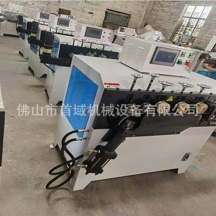 全自动预应力伺服打圈机液压扁铁法兰机打圈对焊一体机数控弹簧机