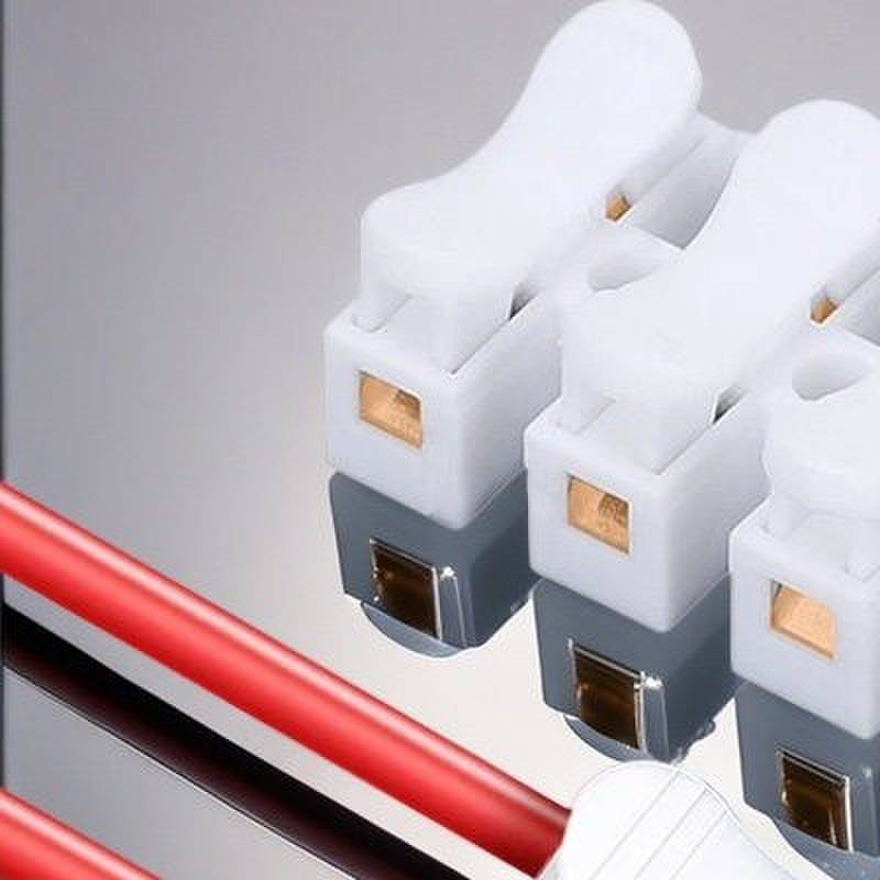 按压式快速接线端子接线器CH-2电线快速接头连接器灯线对接夹子