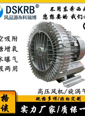 鸡鸭鱼快速解冻气泡式清洗机EHS-529漩涡气泵鼓泡2.2KW高压鼓风机