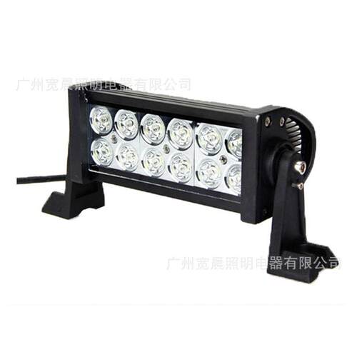 36W LED长条灯工作灯 汽车越野车牧马人前杠灯中网灯引擎盖灯