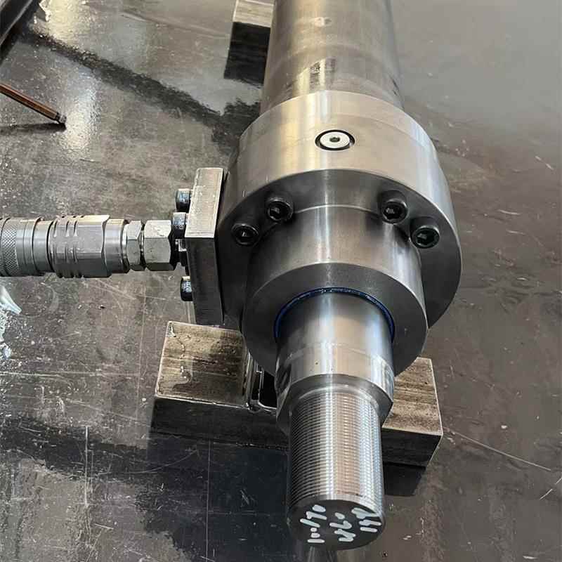 BAU100/70–40液压缸 前后衬套安装 无缓要求 冲前后6兰高法出油