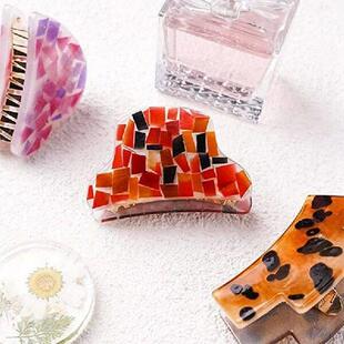 【CLEARANCE】Silicone Resin Mould, 2 Pieces Small Hair Clip