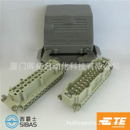 DC-HE-024-1 T西霸士SIBAS 24针重E载连器开孔H安装侧出PG接21888