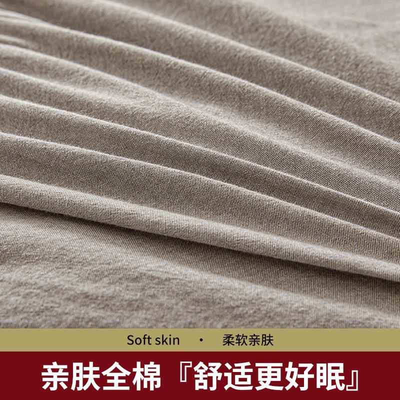 A季类抗菌纯床笠件全棉防尘床罩全包夹棉单床垫保护棉罩四通XYJ25
