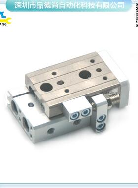 SMC滑台气缸MXQ8-10AS/MXQ6/12/16/20/25-20/30/40/50/75/100AS