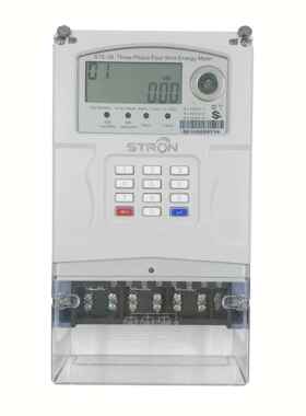 Stron预付费智能三相电表家用/商用多场景电能表远程IC智能电表