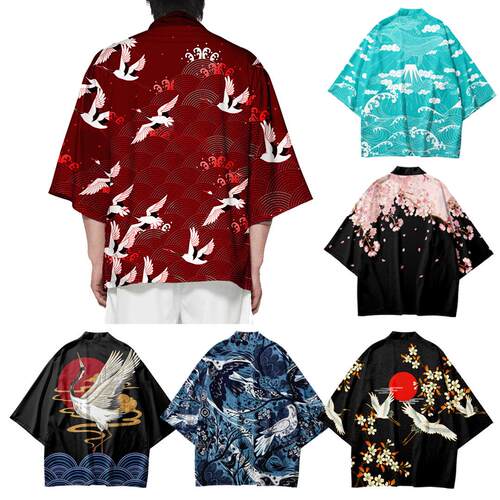 Unisex Loose Beach Jacket, All-Over Print Aesthetic, Fashion