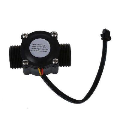 1-60L/Min DC 5-24V Hall Effect Water Flow Sensor Counter