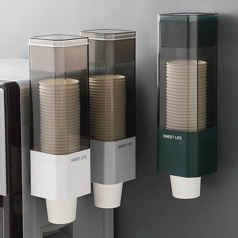 纸杯架取杯架放一次性杯子水杯收纳盒神器饮水机自动落杯器置物架,家庭/个人清洁工具,杯架,淘宝优惠券,粉丝福利购,淘宝优惠卷