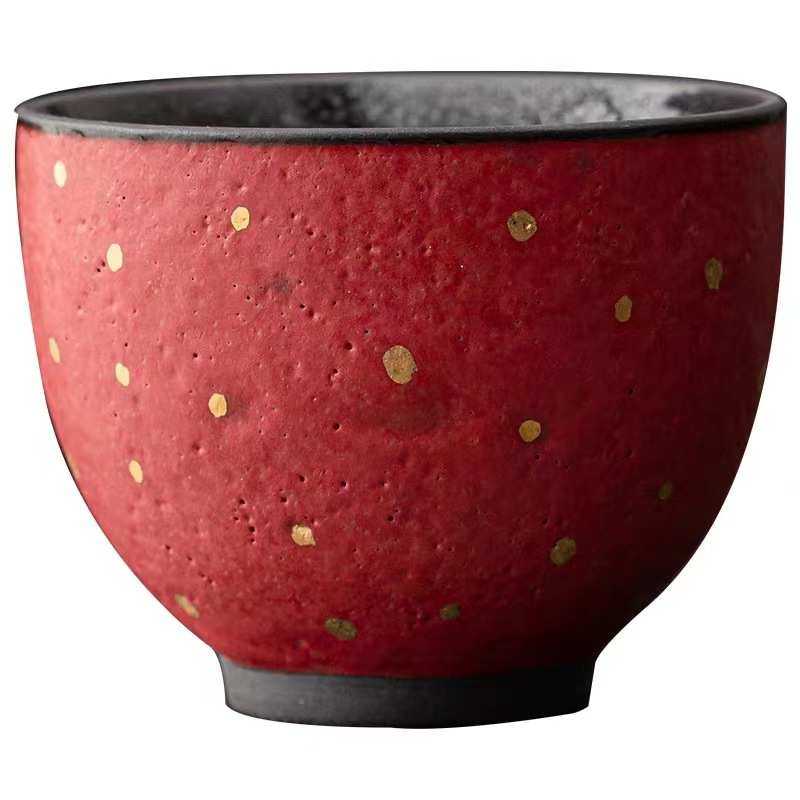 志野橘红釉洒金主人杯手工茶杯陶瓷个人专用杯品茗杯功夫茶具单杯,餐饮具,茶杯,淘宝优惠券,粉丝福利购,淘宝优惠卷