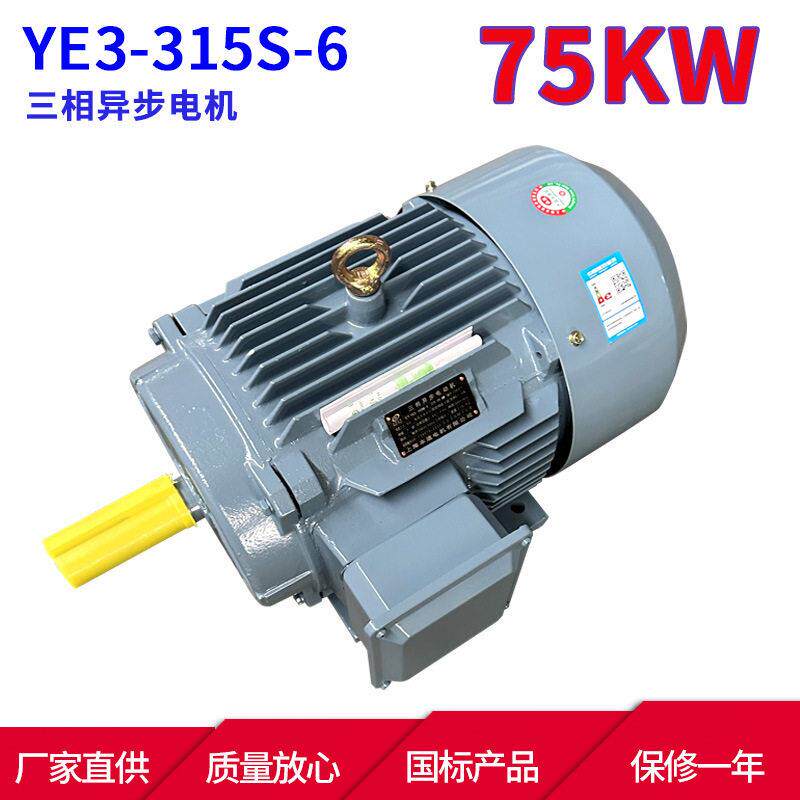 YE3系列三相异步电动机YE3-315S-675W6极三相异步电机马达