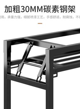 可折叠易SXR电脑桌出台租屋式学习桌简双办公桌小型人会议桌长方