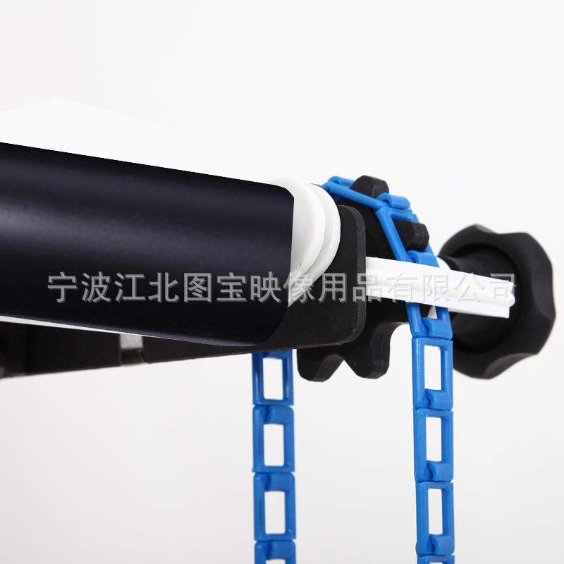3米 手动背景架横杆 全铝合金摄影棚移动便携背景布 48MM直经