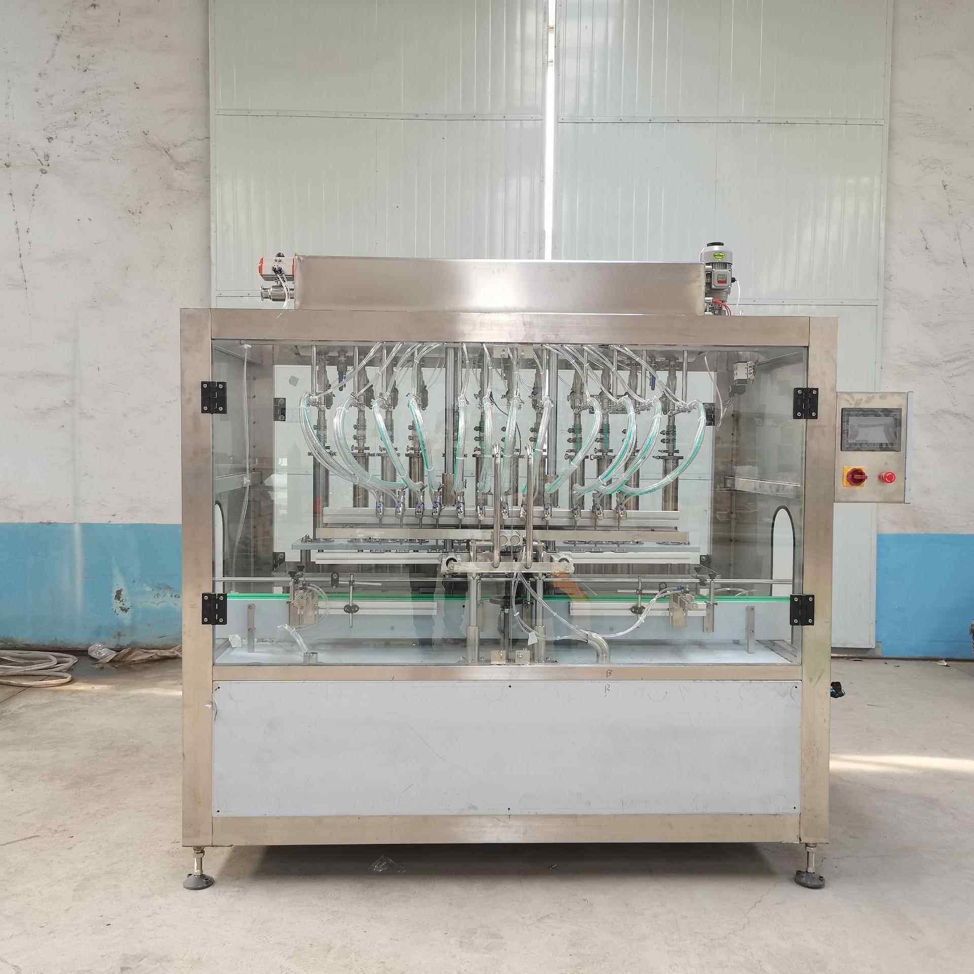 食用油灌装机洗衣液灌装机凝胶洗手液酱料粘稠液体伺服柱塞灌装机