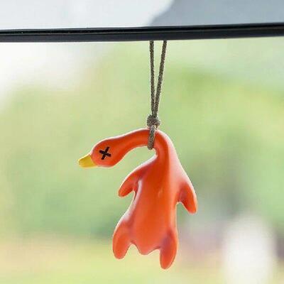 Funny Color Changing Swing Goose Roasted White Roast Duck
