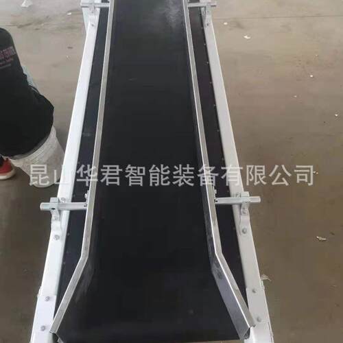 厂家直推皮带输送机食品级传送线不锈钢机身车间零件传送带