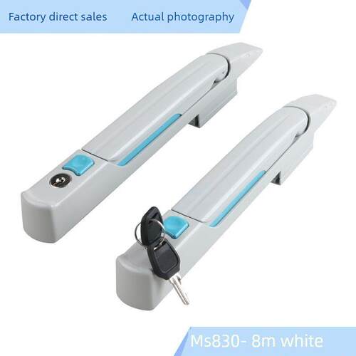 海天Ms830-8连杆锁微图柜门锁拉手适用于电动汽车配电箱门锁Ms867