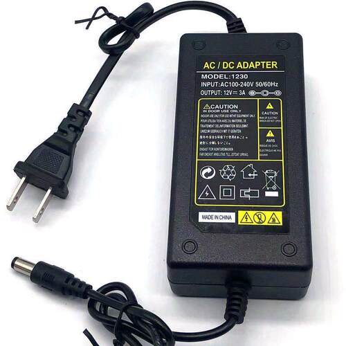 适用/升腾GI945电脑小主机银行12v3a电源适配器充电器电源线9324