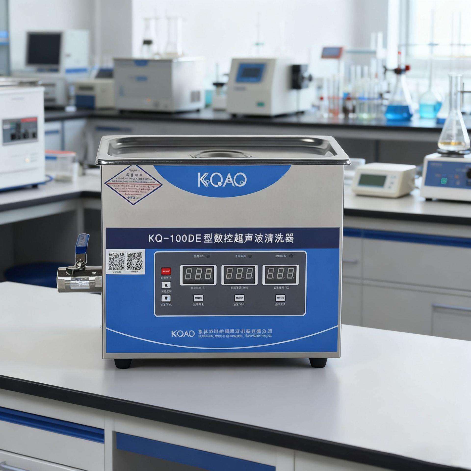 KQ600DE数控超声波清洗器 尺寸500×300×200 加热功率1000W