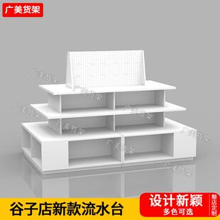 文创货架精品谷子店展示架服饰饰品宠物母婴文具潮玩集合店展示柜