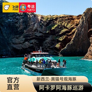 [阿卡罗瓦海港-海港巡游单船票]新西兰阿卡罗阿黑猫号自然巡游 Black Cat Akaroa