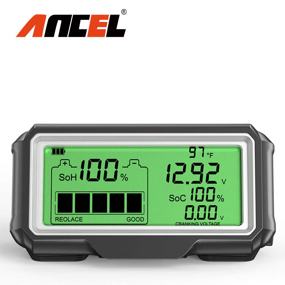 ANCEL 12V铅酸蓄电池检测仪 充电测试 健康显示 汽车检测仪