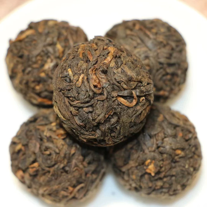 熟普老茶清倉尾貨2015年冰島熟茶龍珠普洱茶熟茶500克包郵 普洱茶 BUASHOP普洱老茶