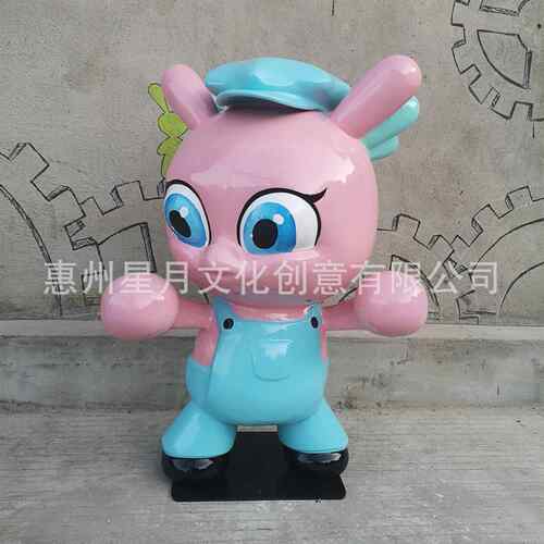 玻璃钢卡通动画动漫IP形象制作 广场商场门店景观装饰落地摆件