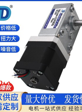 DZ58-42BY涡轮蜗杆步进减速电机智能升降茶几桌12V微型直流电机