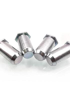 PINN-M2-5.5/6.5铁镀锌花齿压铆销钉六角定位导向销钉定位柱