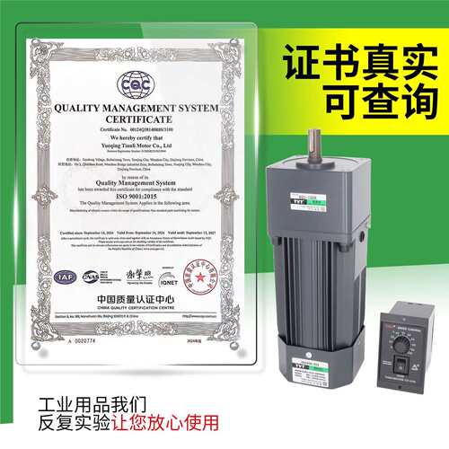搅拌机专用马达三相380V减速电机 可调速电机单相220V6IK400RGU-C