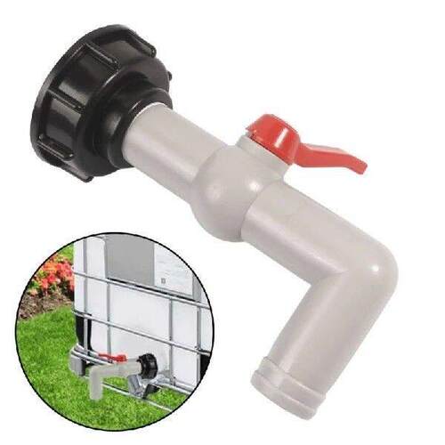 IBC Adapter IBC Accessories Tap for IBC Rain Butt Water 45BE