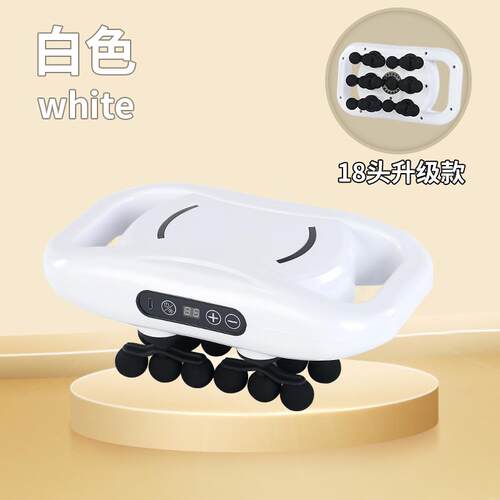 新款家用18头筋膜枪肌肉大小松腿放人按摩槌成年全身靠背身健解压