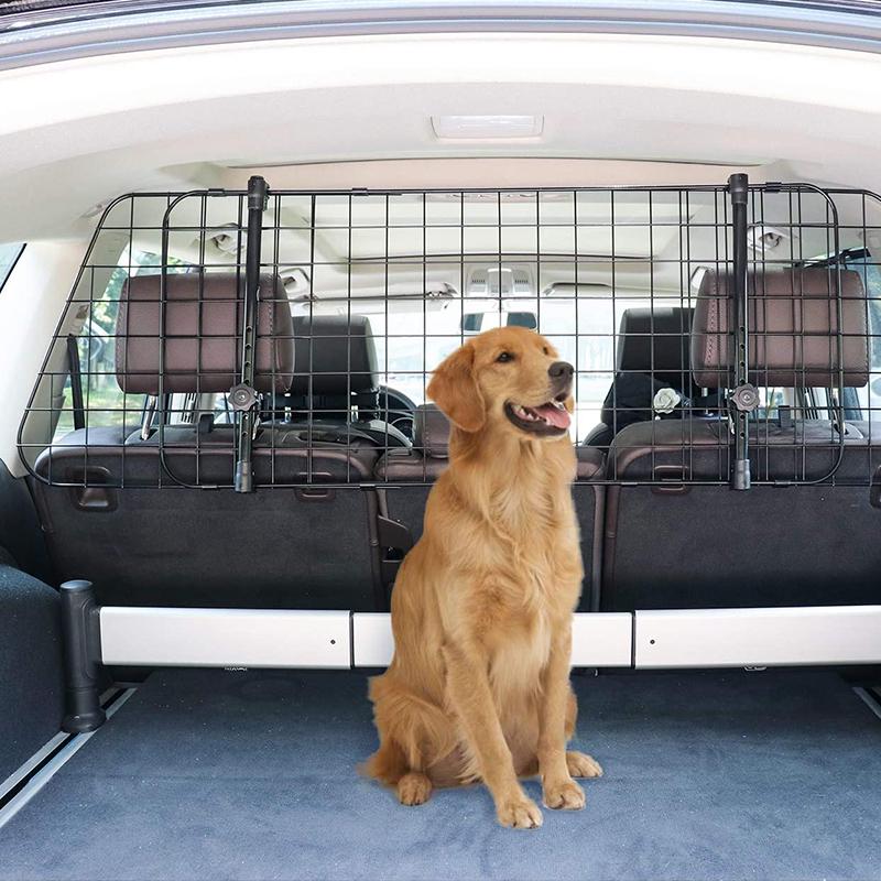 热销汽车前后排宠物隔离网车载防护隔离栏Dog Car Barrier