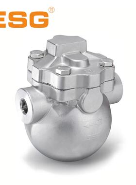 直销esg不锈钢杠杆疏水阀浮球式蒸汽螺纹疏水阀加热设备阀门