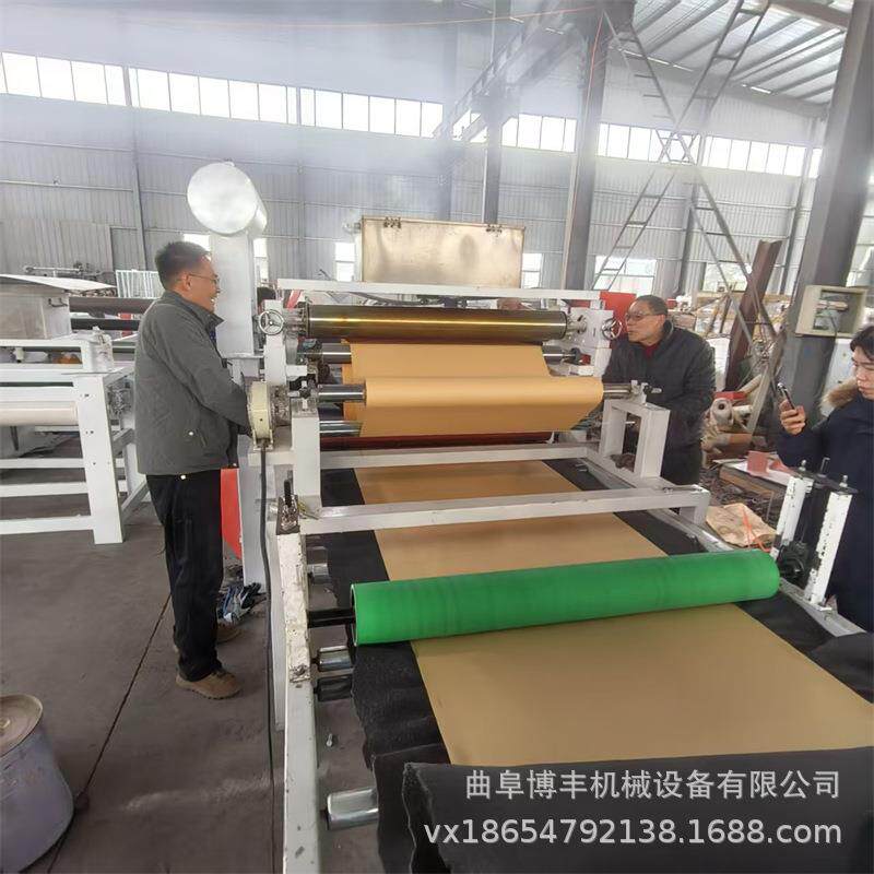 强力双面eva泡棉胶背胶机 自粘PVC塑胶地贴不干胶涂胶机 上胶机