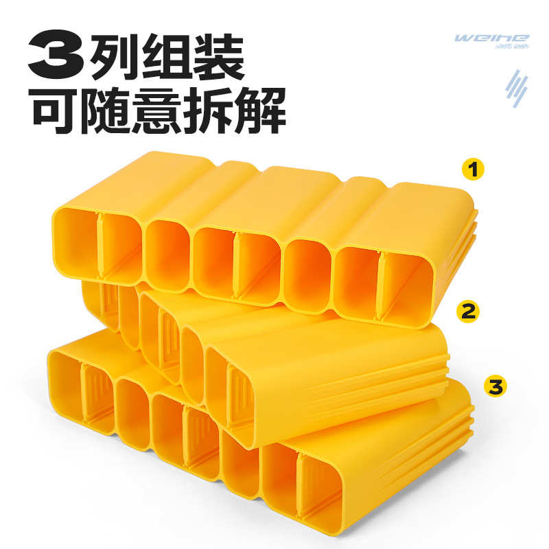 威和现货XD-71A手提木虾盒鱿鱼饵盒ABS+PP材质耐磨厂家批发