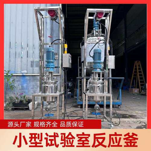 实验室高速分散机10升反压高温反应釜新材料搅拌机实验室反应器