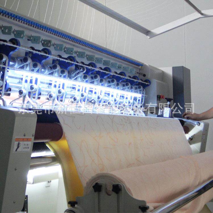 电脑无梭式多针绗缝机缝制床垫、床上用品机械设备长期销售