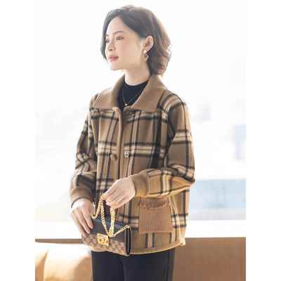 妈妈冬装外套厚款2025新款洋气时尚中老年人妇女秋冬上衣服40岁50