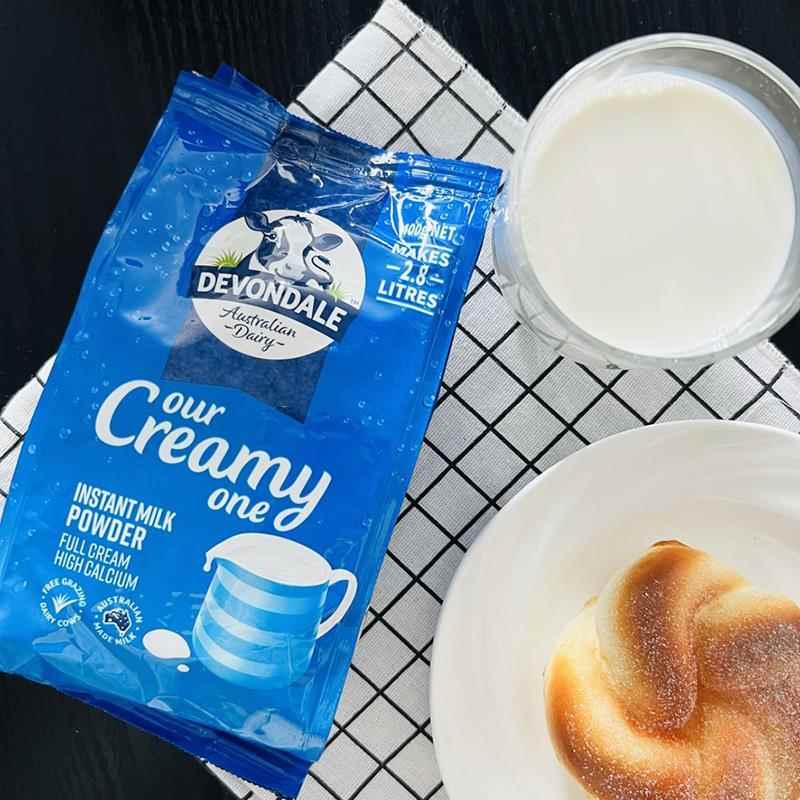 澳洲进口德运全脂奶粉1kg孕妇烘焙专用牛奶粉牛轧糖雪花酥原材料