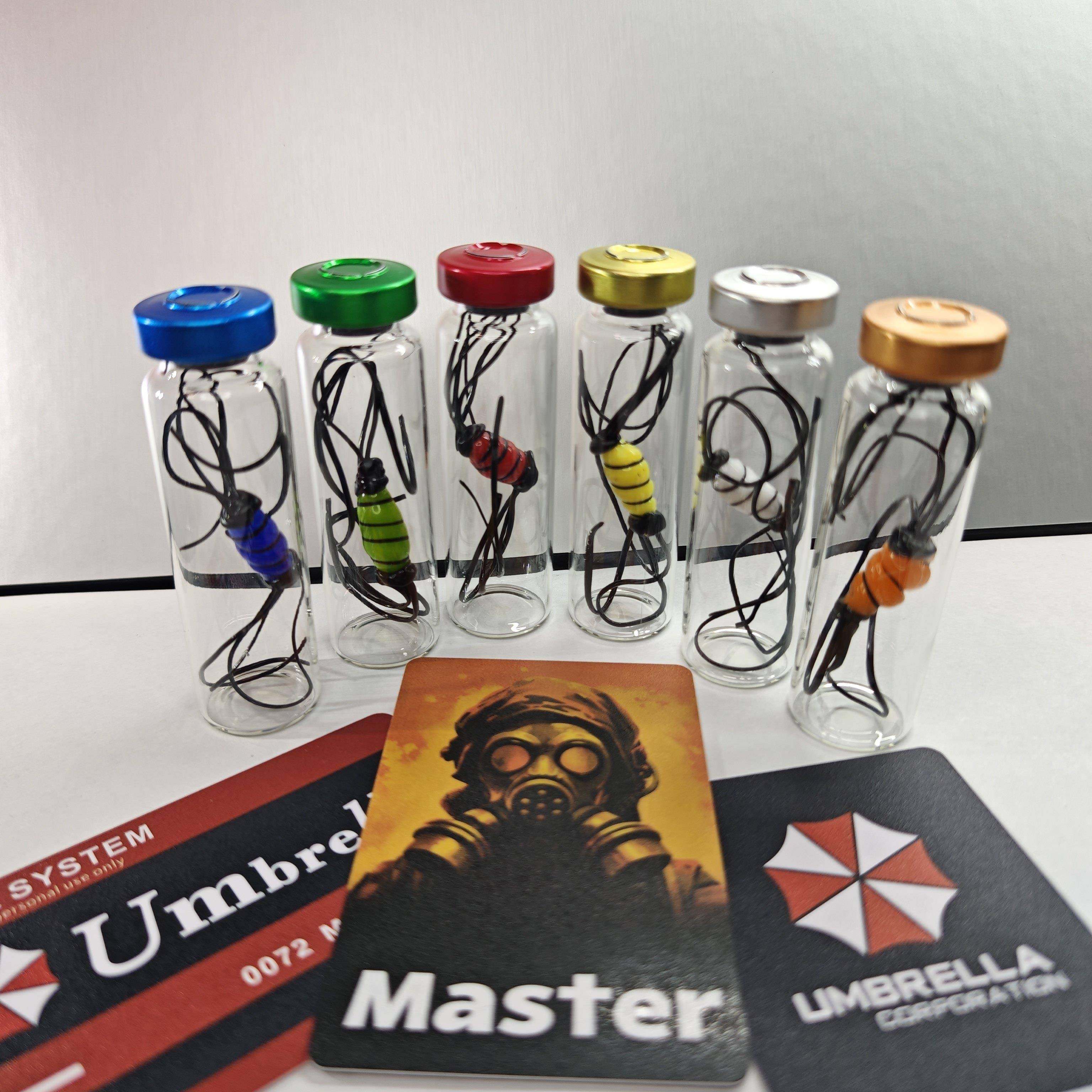 生化危机寄生虫病毒样本瓶手办模型摆件周边儿童节礼物保护伞标