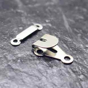 裤子暗扣挂钩高档金属裤钩扣子扣裤钩领钩风纪扣全铜隐形搭扣对扣